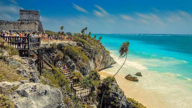 Nový spoj! Lufthansa ✈ Karibik - Yucatán - Mexiko - akční letenky Tulum z Mnichova ↔ 11.990 Kč