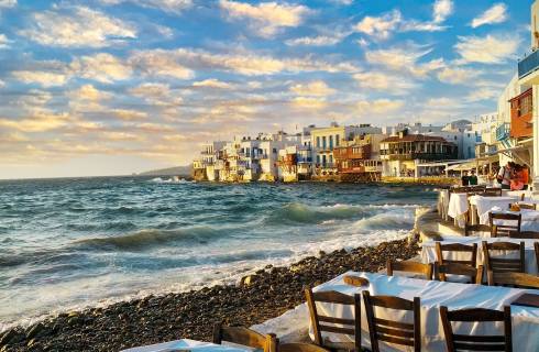 Doporučujeme! Řecko ✈ letenky na ostrov Mykonos z Vídně na léto ↔ od 1.981 Kč