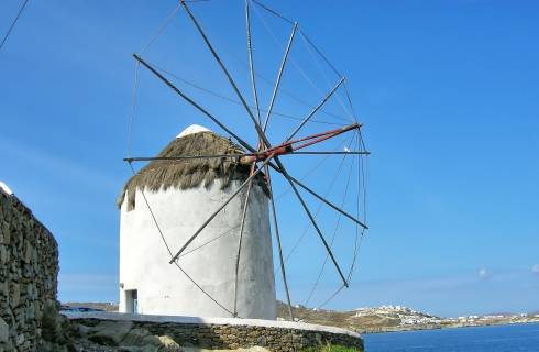 Sleva! Řecké ostrovy ✈ levné letenky na Mykonos z Vídně na hlavní sezónu ↔ od 1.867 Kč